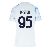Inter Milan Alessandro Bastoni #95 Vieraspaita Naiset 2025-26 Lyhythihainen
